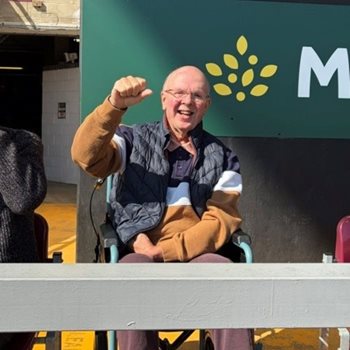 Ilkley care home makes football fans dreams come true