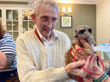 Just hanging around! Ashford residents enjoy ‘paw-fect’ party with animals