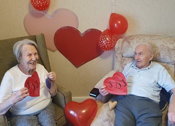 “Keep one another happy” – Bromsgrove care home residents share advice this Valentine’s Day