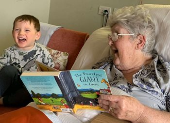 A story that’s plot on – Leamington Spa care home residents read bedtime stories to local children