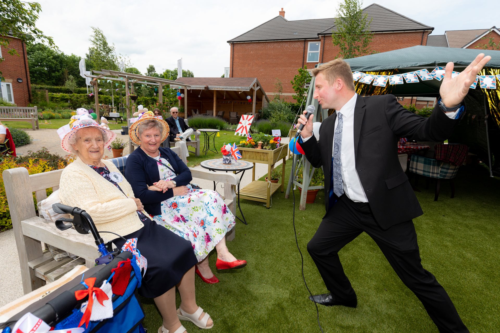 The royal treatment – Quorn care home residents celebrate the Platinum Jubilee in style
