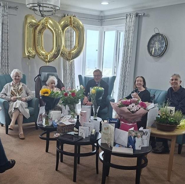 Edinburgh centenarian resident shares secret to longevity 