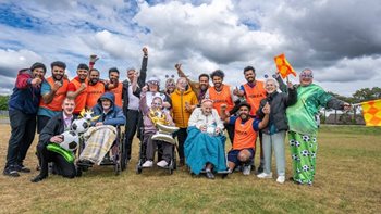 Bury St Edmunds care home residents team up for matchday magic 