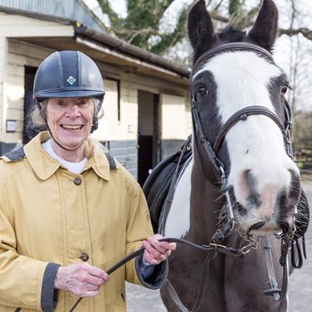 74-year-old West Sussex care home resident rides again 