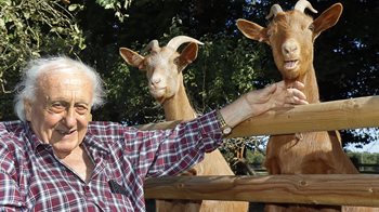 Newmarket care home resident returns to farming roots