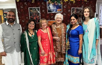 Leatherhead care home residents celebrate Diwali
