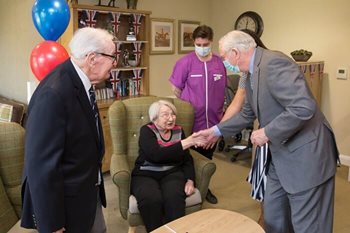A royal visitor – Windsor care home enjoys special visit from The Duke of Gloucester ahead of the Jubilee
