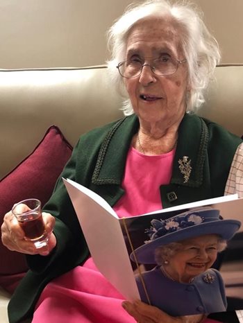 ‘Fresh air and discovering new places’ – Kingston Vale resident reveals the secret to a long life on her 100th birthday