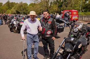 On your bike! Newbury care home’s drive by a roaring success