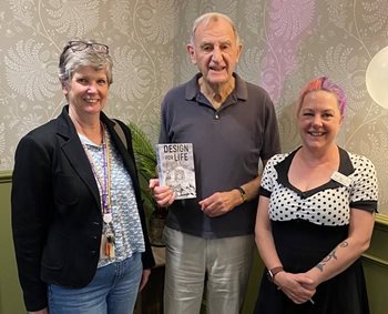 87-year-old care home resident publishes his third book