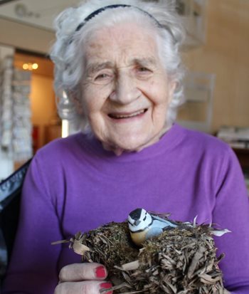 Residents at Newmarket care home had a hoot during RSPB Big Garden Birdwatch