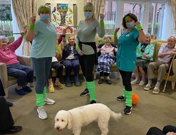 Let’s get physical – Sevenoaks care home gets fit with the Green Goddess