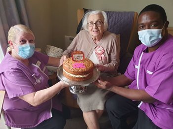 “Seeing my family grow” – the secret to a long life according to 102-year-old Knebworth care home resident