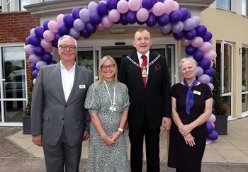 Celebrations at local care home as Mayor opens new suites 