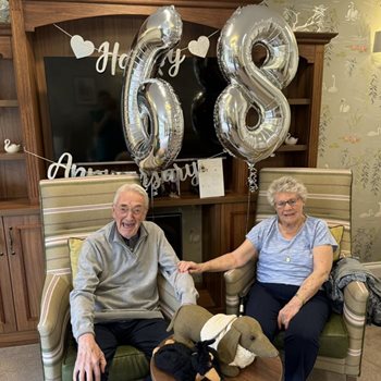“Stay stubborn for each other” – Thame couple marks 68th anniversary
