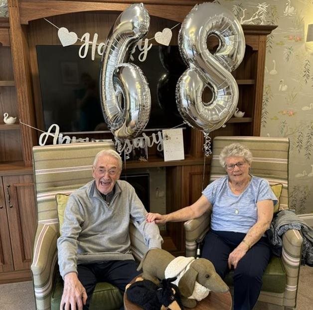 “Stay stubborn for each other” – Thame couple marks 68th anniversary
