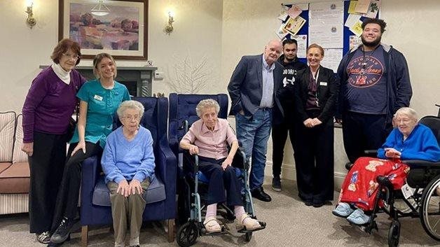 Plugged in: Edgbaston care home joins forces with college for technology event 