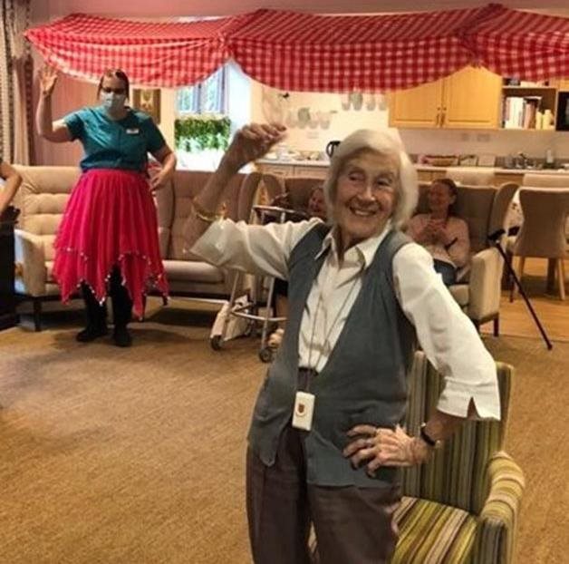 Bringing Bollywood to Hale Barns – Care home residents take unusual approach to getting fit
