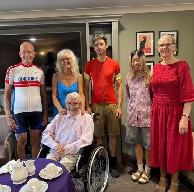 Cambridge care home resident reunited with beloved bicycle