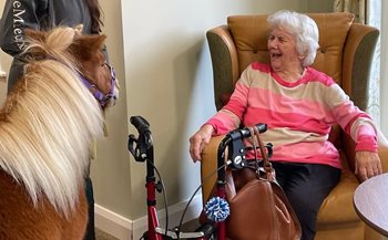 Sidcup care home residents saddle up for an neigh-mazing afternoon