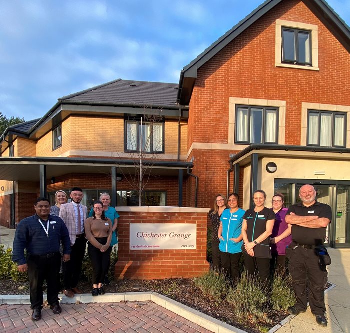 Chichester care home takes home prestigious award Care UK