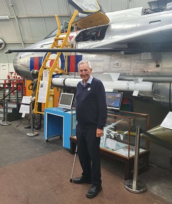 A lightning reunion – 85-year-old Airforce veteran’s wish to see fighter aircraft comes true