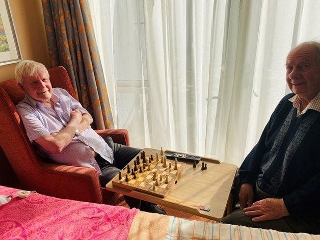 Checkmate – Cheadle care home residents revisit favourite hobbies
