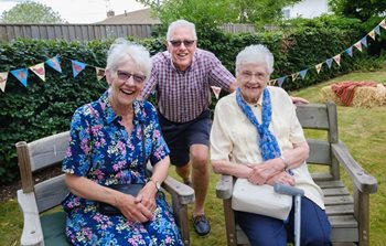 Bales of fun! Ware care home hosts ultimate summer festival