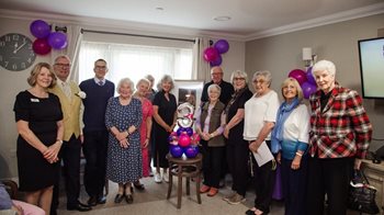 Quorn care home celebrates third birthday in style
