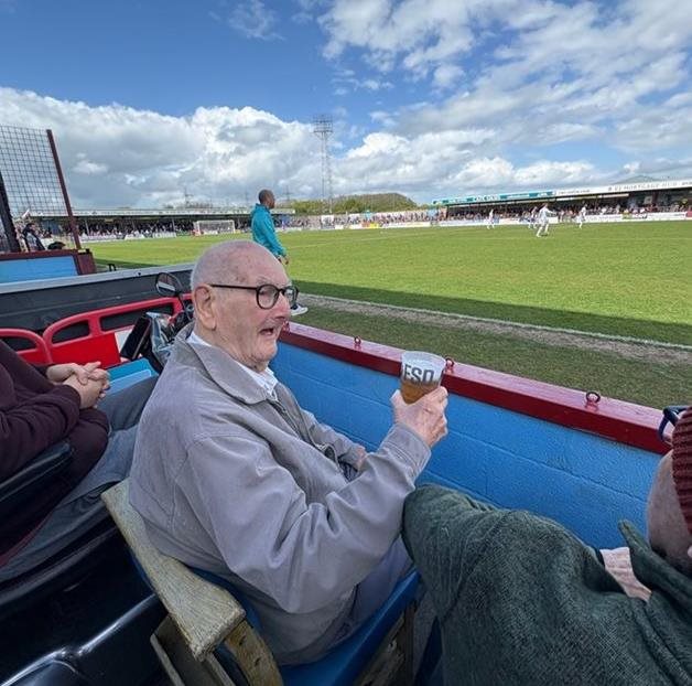 Weymouth care home makes football fan’s dream come true