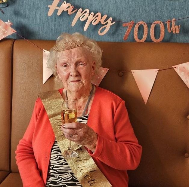 ‘Gin and tonic and a glass of merlot’ – 100-year-old Harrogate care home resident shares secret to long life