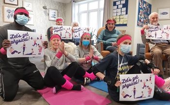 ‘I Wanna Yoga with Somebody’ – Hythe care home residents take unusual approach to getting fit