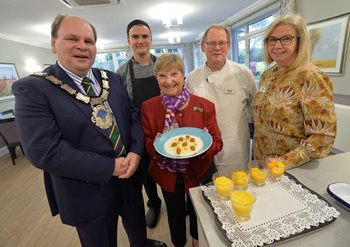 Special guest helps to open newly refurbished care home