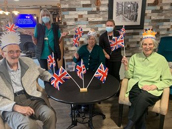 The royal treatment – Sale care home residents celebrate the Platinum Jubilee in style