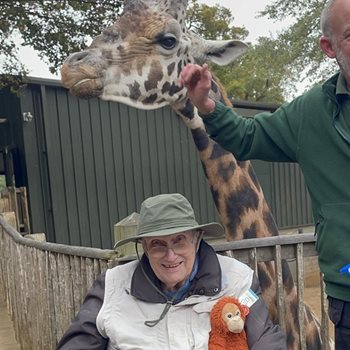 Cheltenham care home resident has wild time on safari