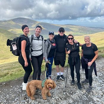 Hythe care home reach new heights with Snowdon charity challenge