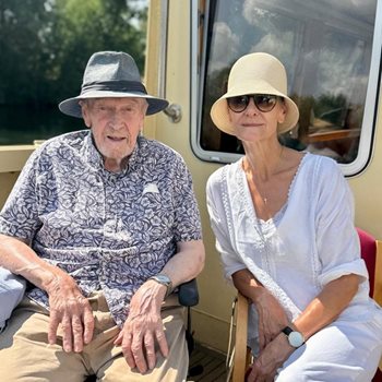 Kingston Vale care home resident returns to sailing roots