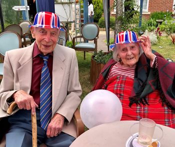 The royal treatment – Stansted care home residents celebrate the Platinum Jubilee in style