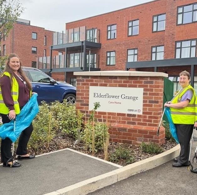 Erdington care home rolls up its sleeves to host community litter-picking initiative
