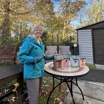 Edinburgh care homes team up with school for DIY project