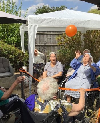 On your marks, get set, go! Horley care home hosts very special sports day