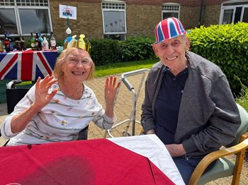 The royal treatment – Enfield care home residents celebrate the Platinum Jubilee in style