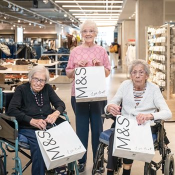 Aberdeen care home resident receives VIP trip to favourite store 