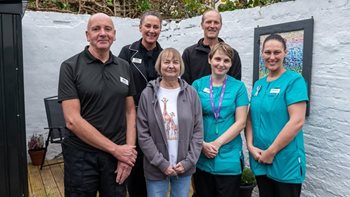 Maidstone care home teams up with school children and local businesses to transform garden space