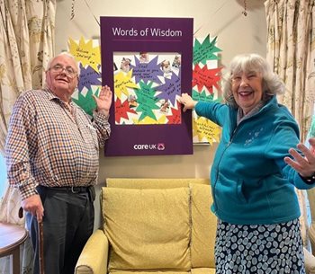 Sevenoaks care home residents share pearls of wisdom with grandchildren