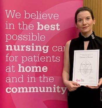 Care UK celebrates Tracy’s Queen’s Nurse achievement