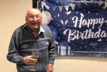 “Have the occasional sherry” – WW2 veteran shares wisdom on 101st birthday 