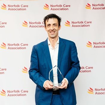 Norwich care home celebrates award win