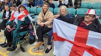 Bracknell care home resident relives ‘try-mendous’ memories at rugby match
