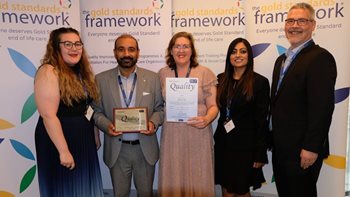 Two Surrey care homes achieve gold standard for palliative care